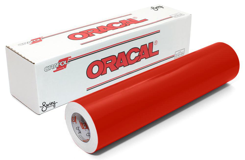 15IN BLOOD RED 751 HP CAST - Oracal 751C High Performance Cast PVC Film